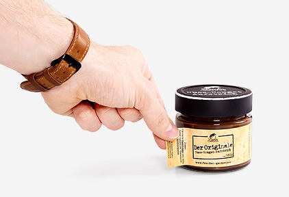 Ablösbare Etiketten