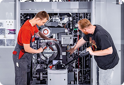 Wellpappen- und Kaschieranlage Quantum-Stock Wellpappen- und Kaschieranlage Quantum-Stock