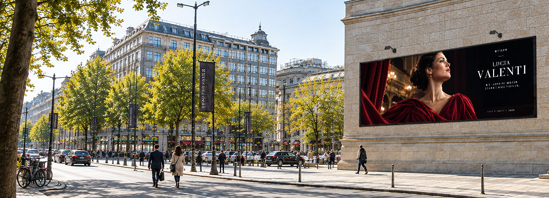16/1 Szene Plus Plakate - Großformat für den urbanen Raum