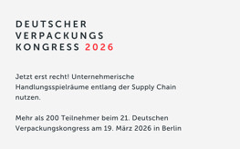 21. Deutscher Verpackungskongress