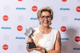 Silber beim display SuperStar Award!