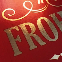 foil transfer for packagings